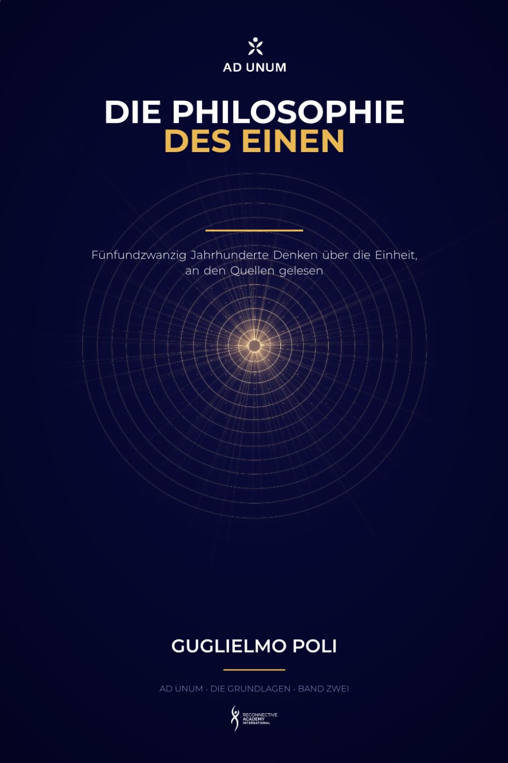 Copertina del libro Die Philosophie des Einen di Guglielmo Poli