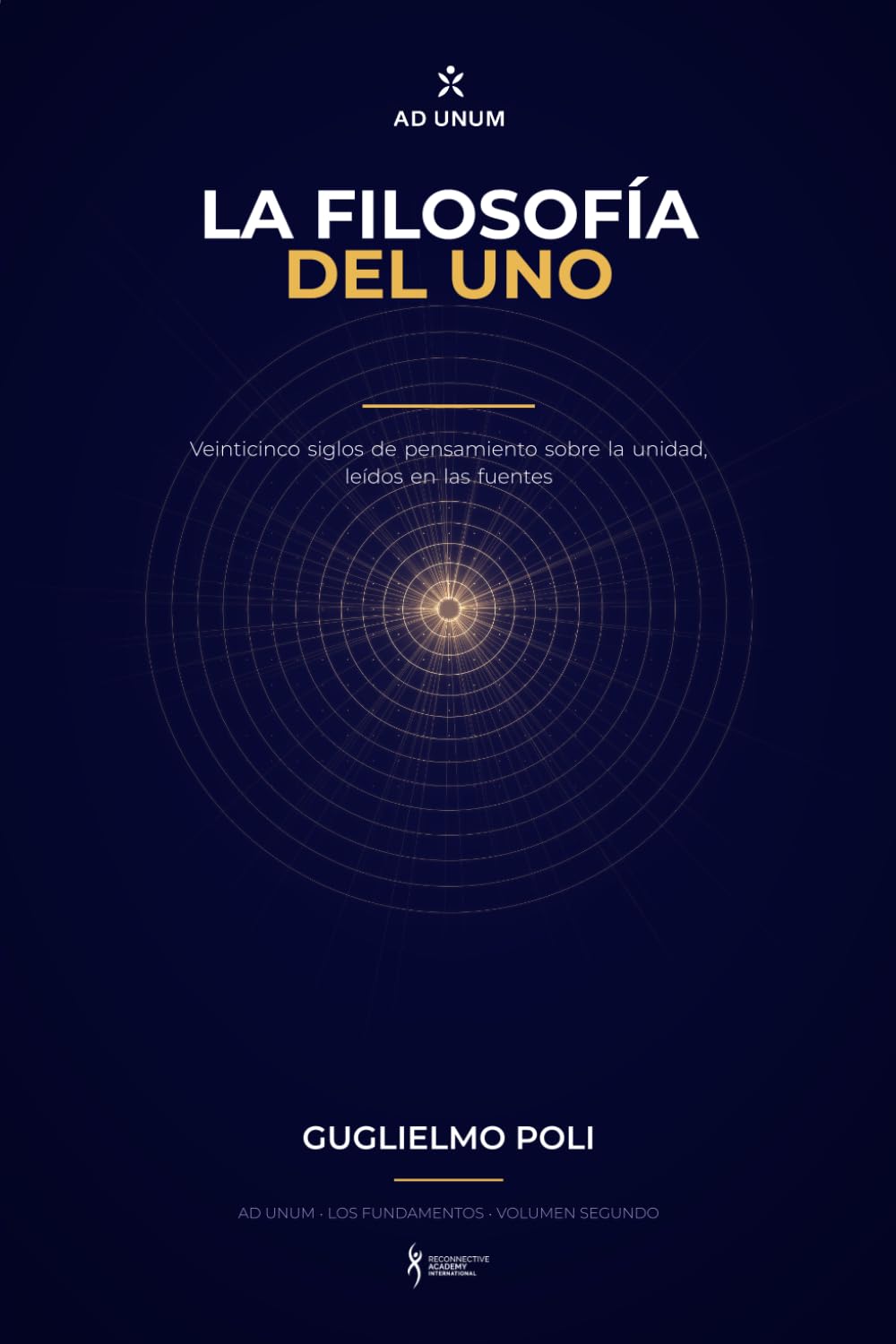 Copertina del libro La Filosofía del Uno di Guglielmo Poli
