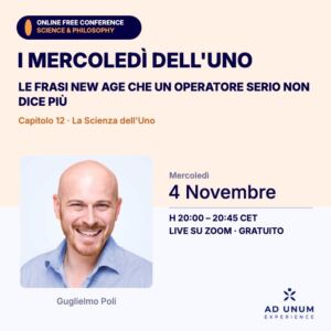 I Mercoledì dell’Uno · Le frasi new age che un operatore serio non dice più