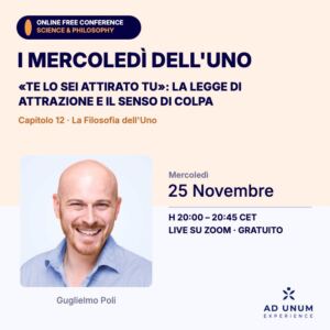 I Mercoledì dell’Uno · «Te lo sei attirato tu»: la legge di attrazione e il senso di colpa