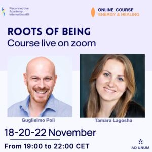 Roots of Being — live online course with Guglielmo Poli and Tamara Lagosha, 18-20-22 November 2026, 19:00–22:00 CET
