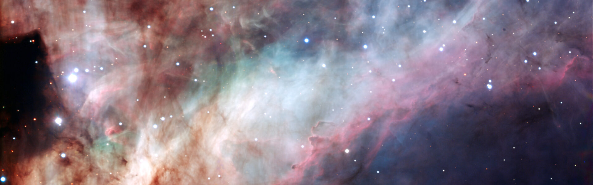 The Omega Nebula photographed by ESO, evoking the cosmos and the zero-point field discussed in quantum consciousness research